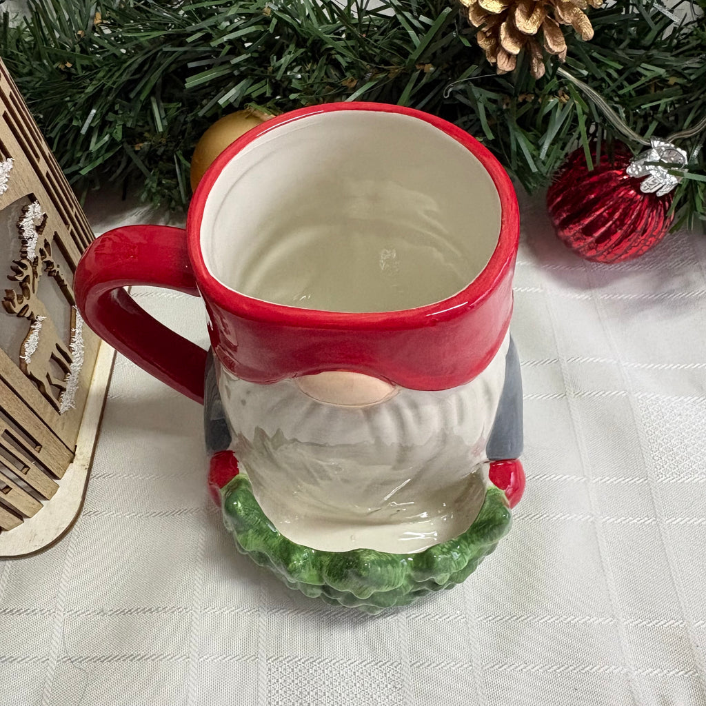 Santa Mug with Biscuit Holder