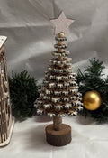 Gorgeous Glittery Wooden Christmas Tree Decoration