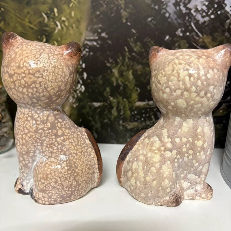 Pair of Cat Ornaments