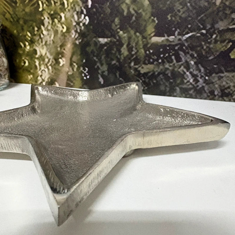 Metal Star Dish - 15cm