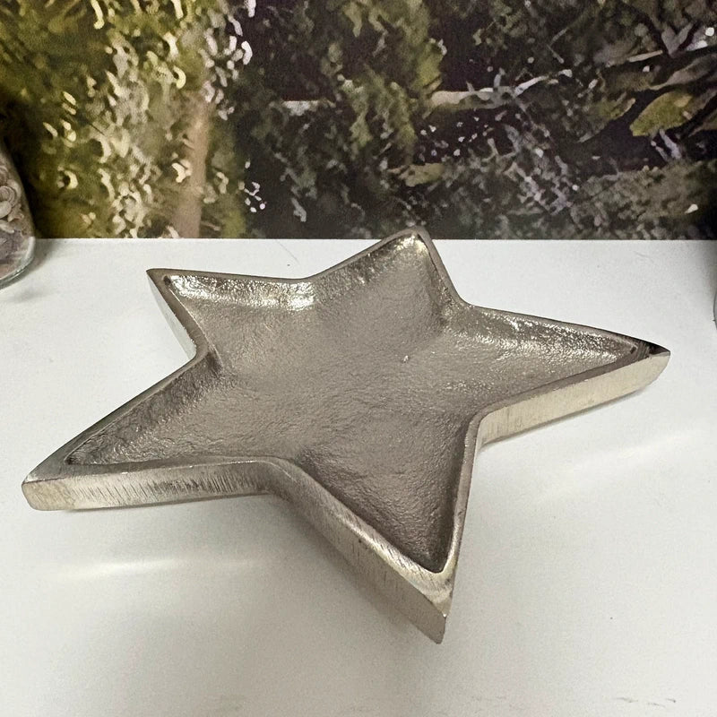 Metal Star Dish - 15cm