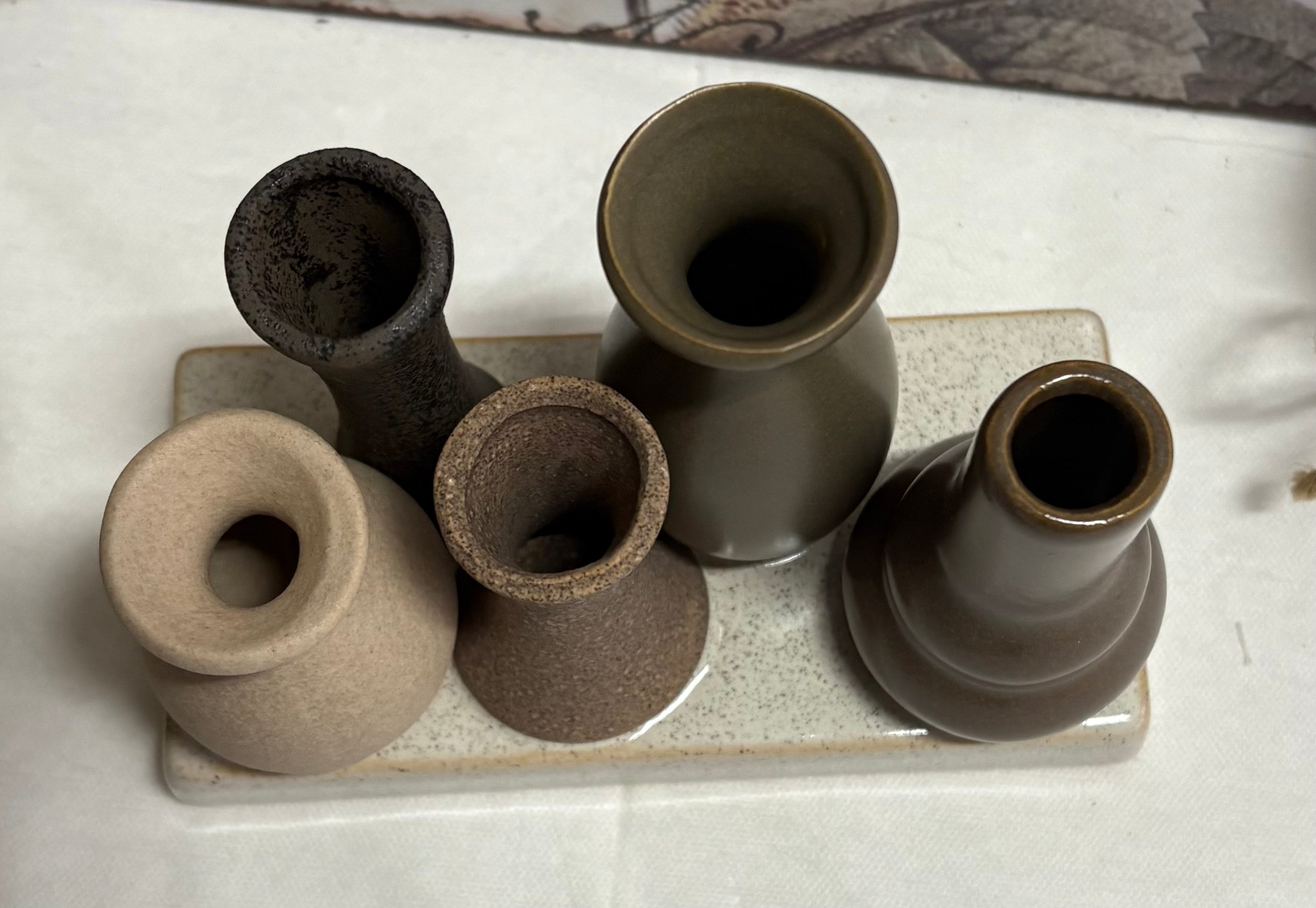 5 Mounted Vase Decoration