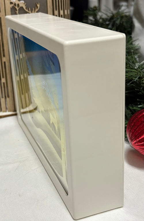 Christmas Winter Scene LED Light box
