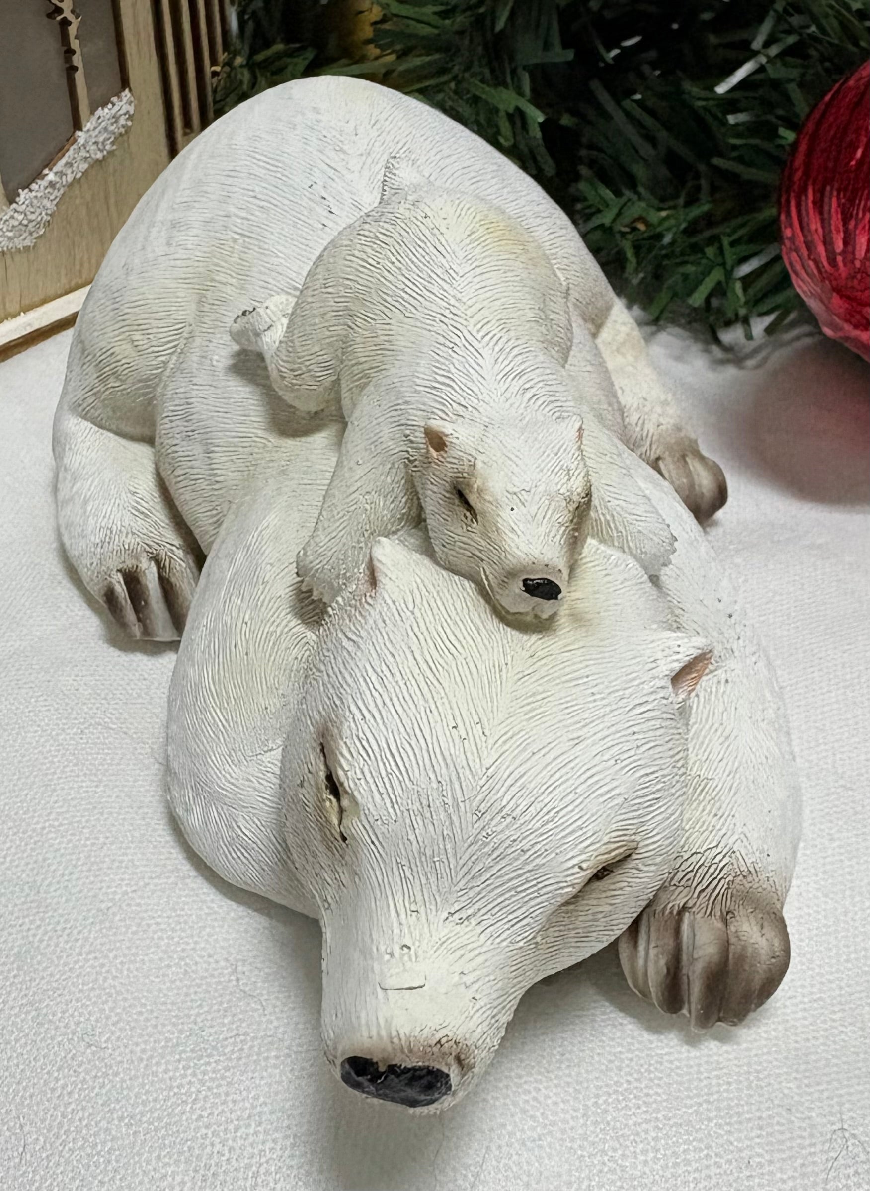 Polar Bears Naptime Ornament