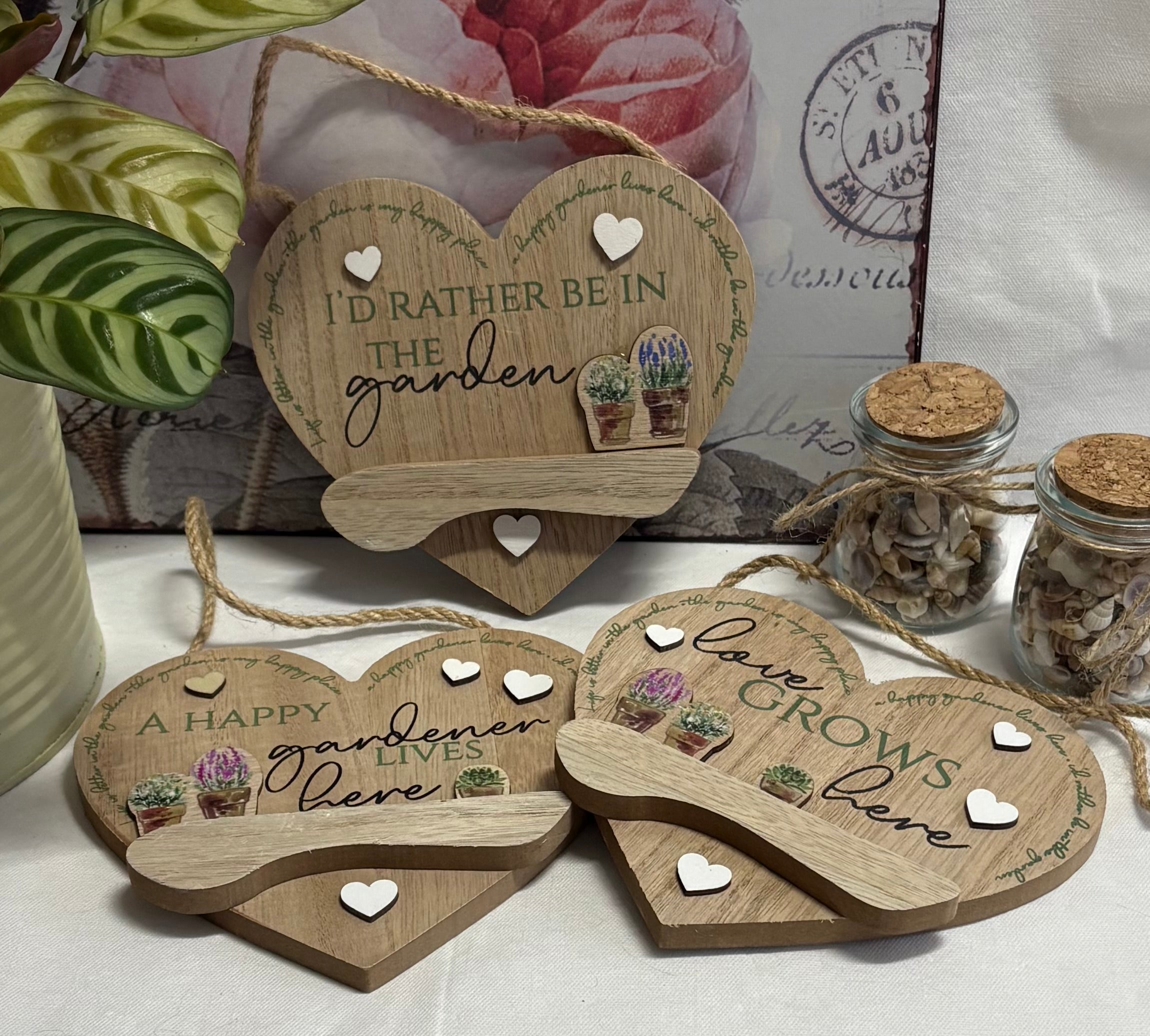 Gardening Gardener Wooden Sign - 3 Designs