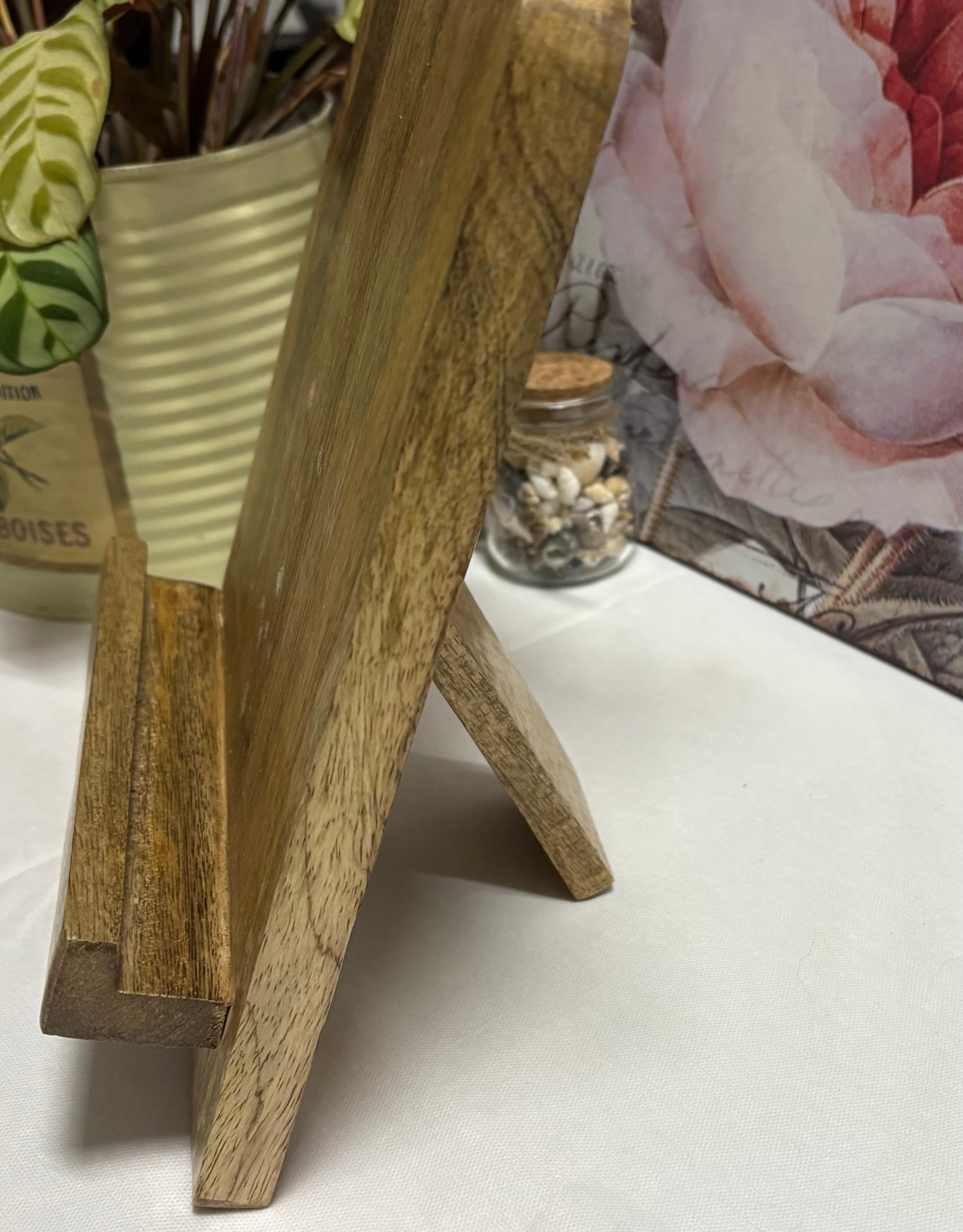 Wooden Recipe Book Holder