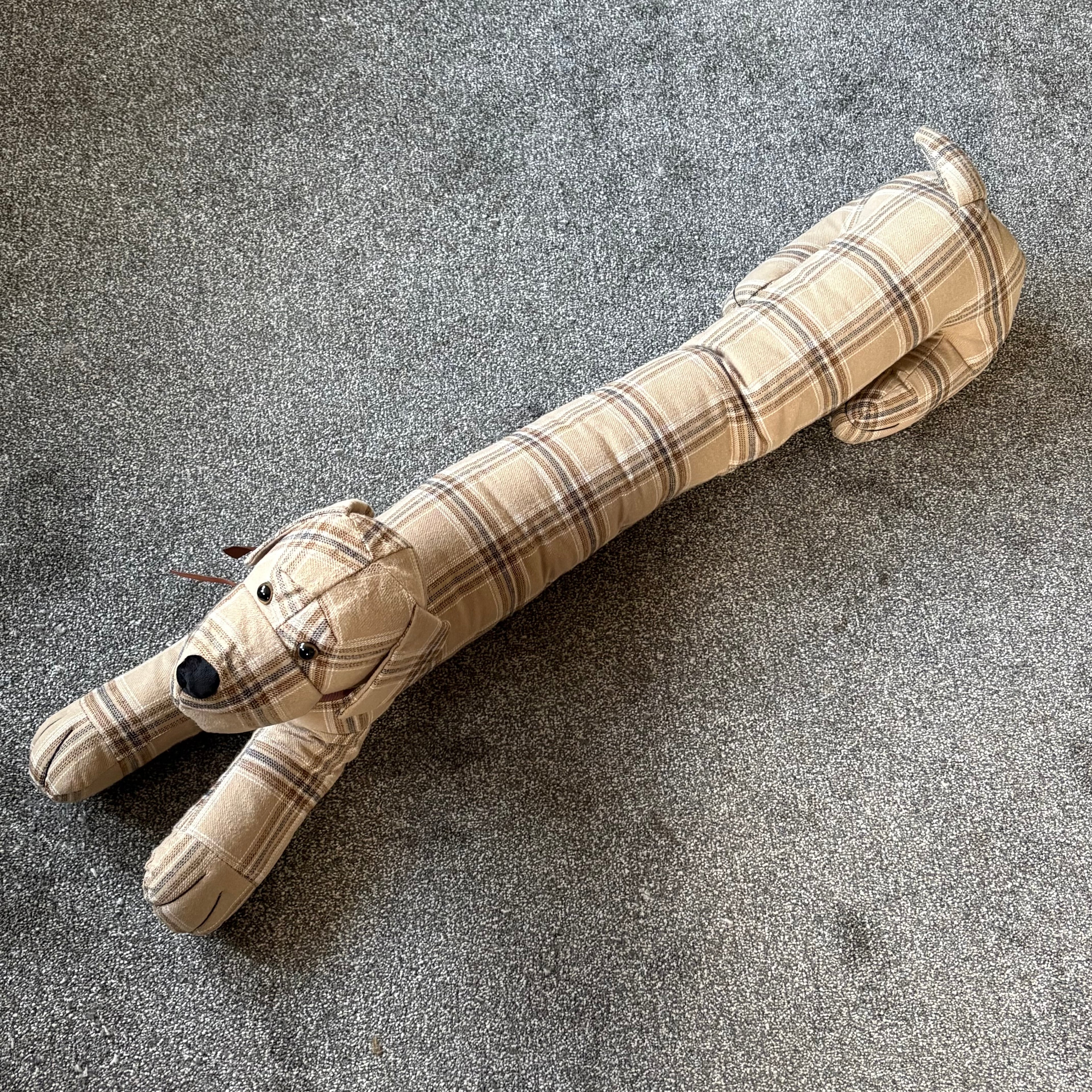 Check Dog Draught Excluder