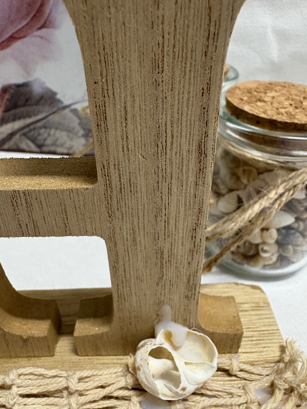 Wooden Beach Sign