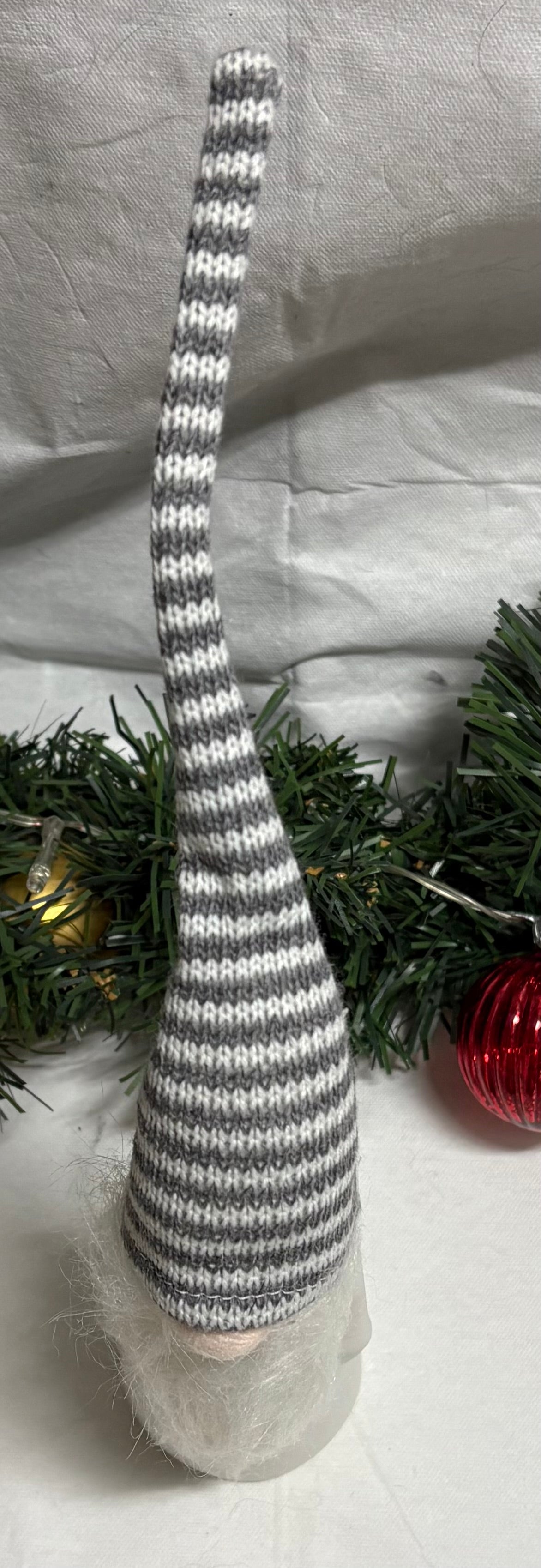 Ceramic LED Gonk With Knitted Hat