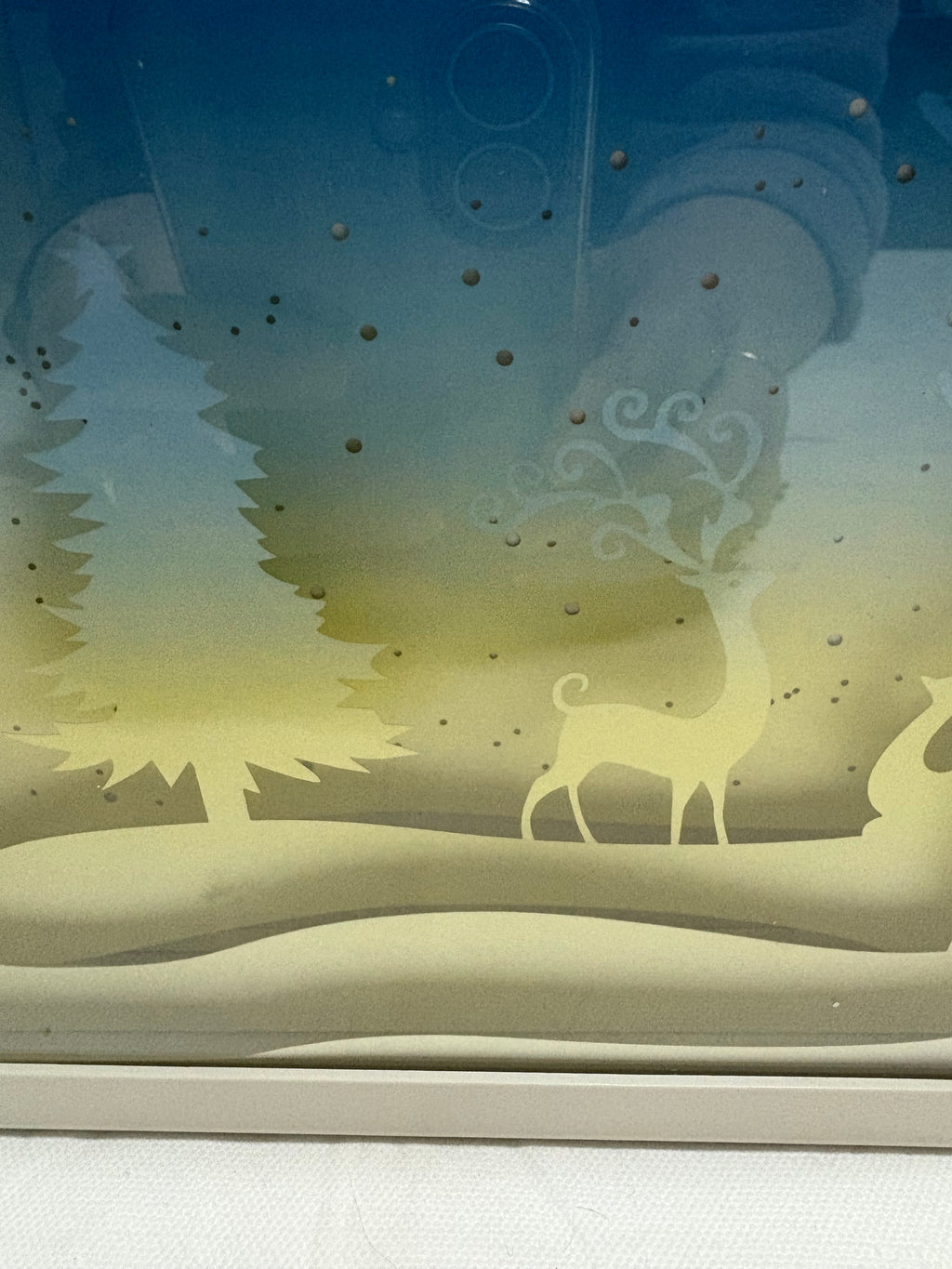 Christmas Winter Scene LED Light box