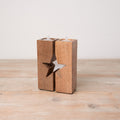 Split Star Wooden T-Light Holder