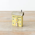 Yellow 'Best Friend' House, 8.5cm