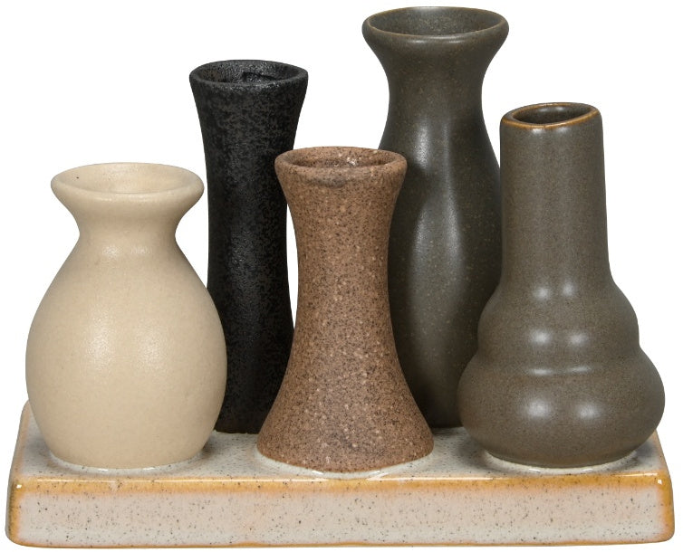 5 Mounted Vase Decoration