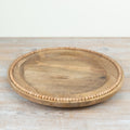 Round Wooden Plate, 40cm