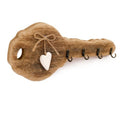 Rustic Key Shaped Wall Mounted Hooks