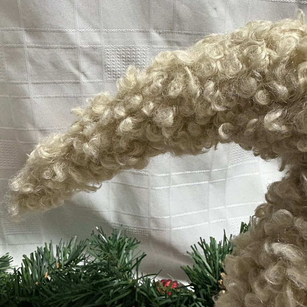 Brown Plush Gonk Christmas Ornament