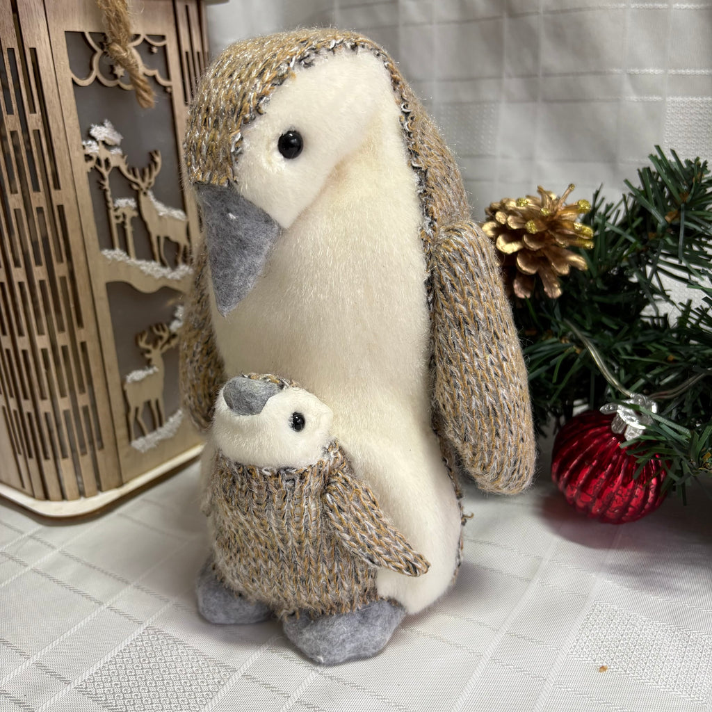 Penguin with Chick Ornament