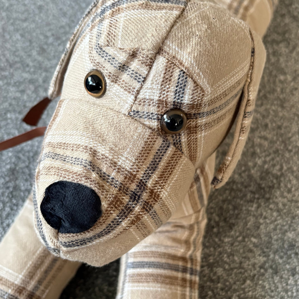 Check Dog Draught Excluder