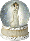 Angel Snowglobe with Lace Style Base