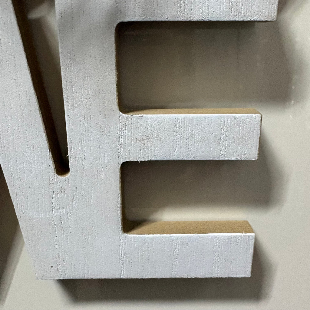 Home Wooden Wall Sign - Nordic Minimalist Decor