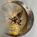 Solar Powered Fairy Moon Light Up Garden Stake