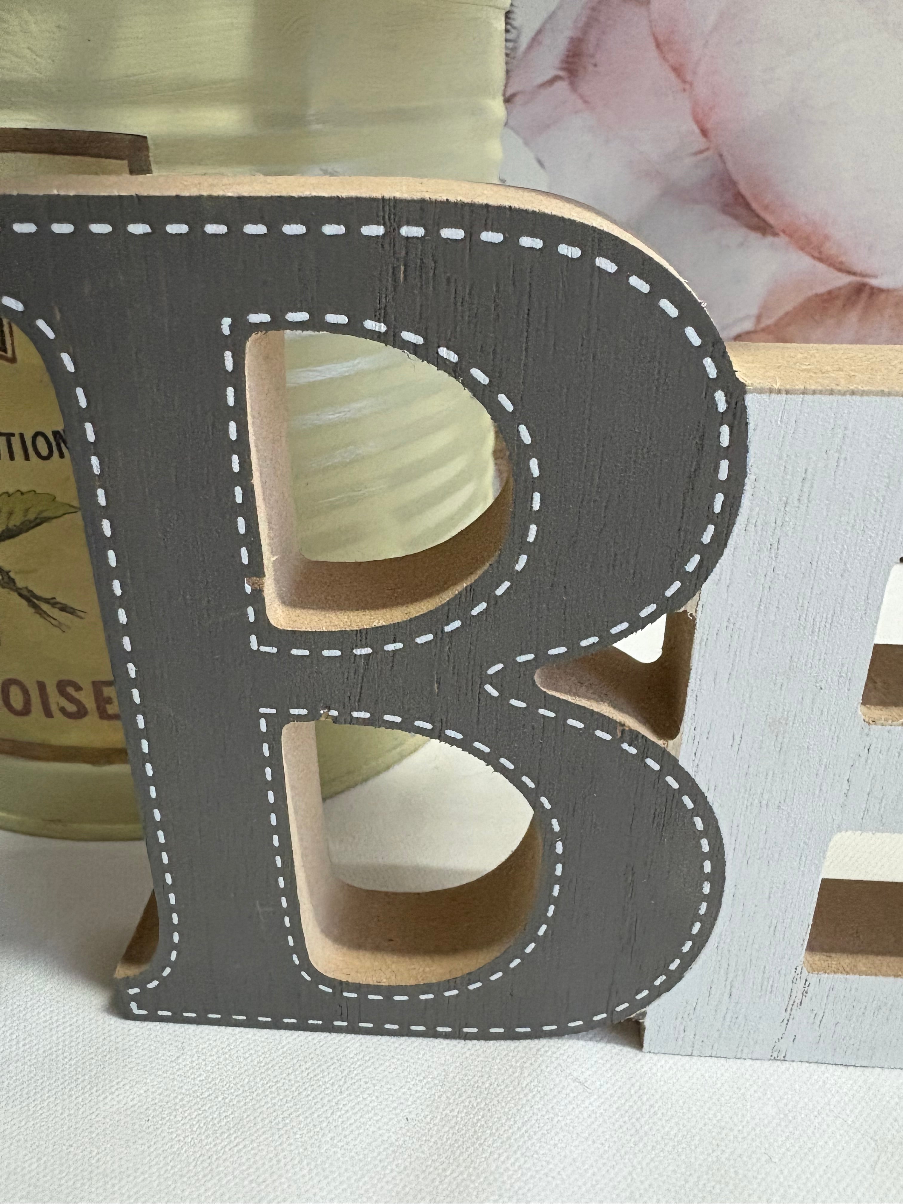 Wooden Beach Freestanding Plaque