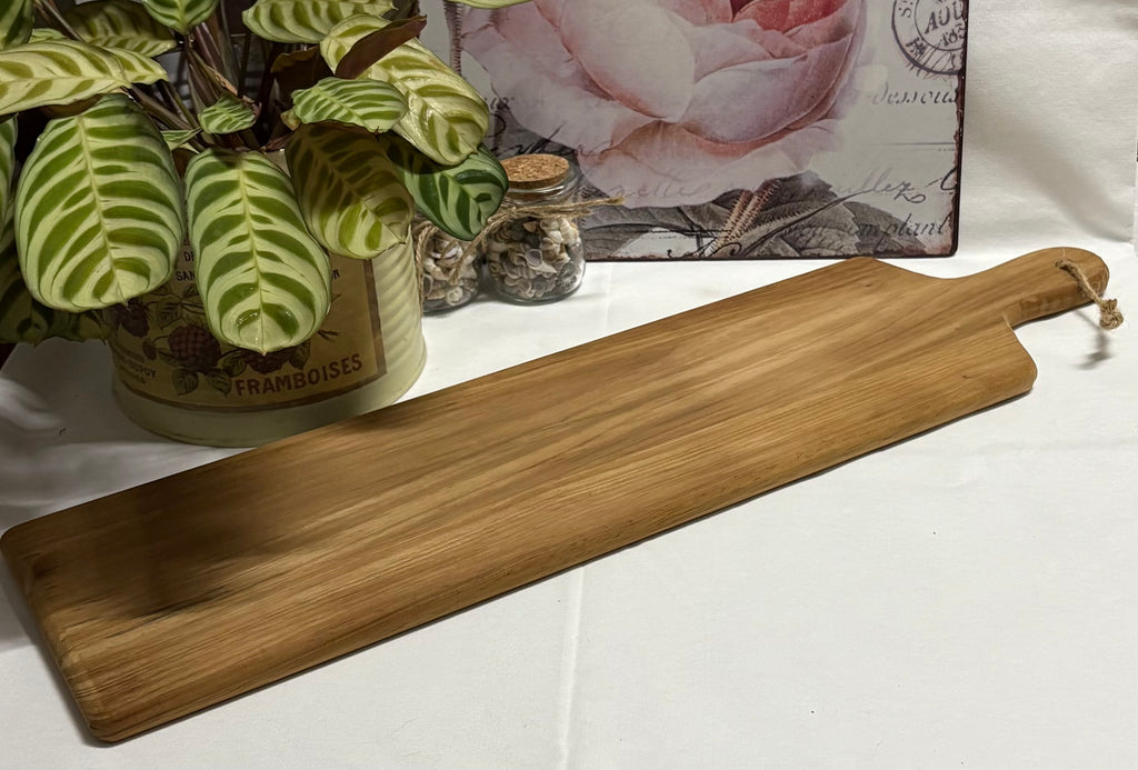 Large Acacia Wood Wooden Serving Board - 58cm