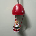 Metal Hot Air Balloon Hanging Christmas Decoration
