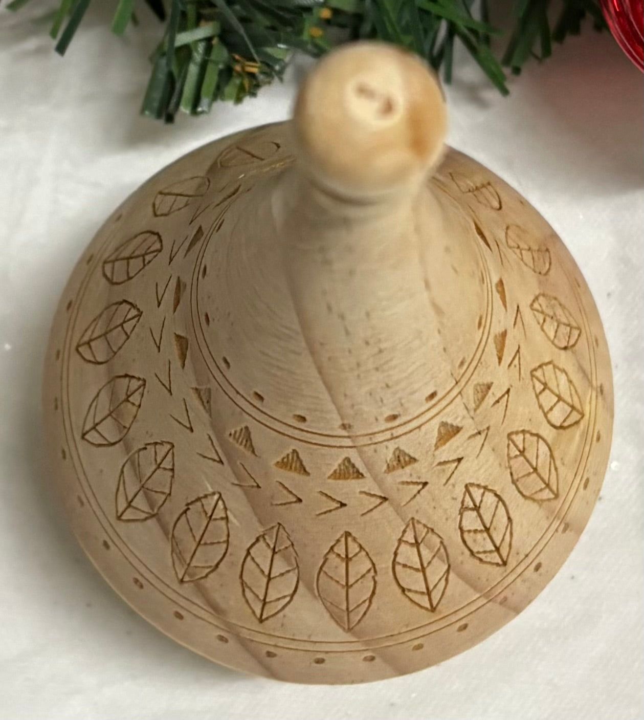 Wooden Carved Decorative Tree - 2 Sizes