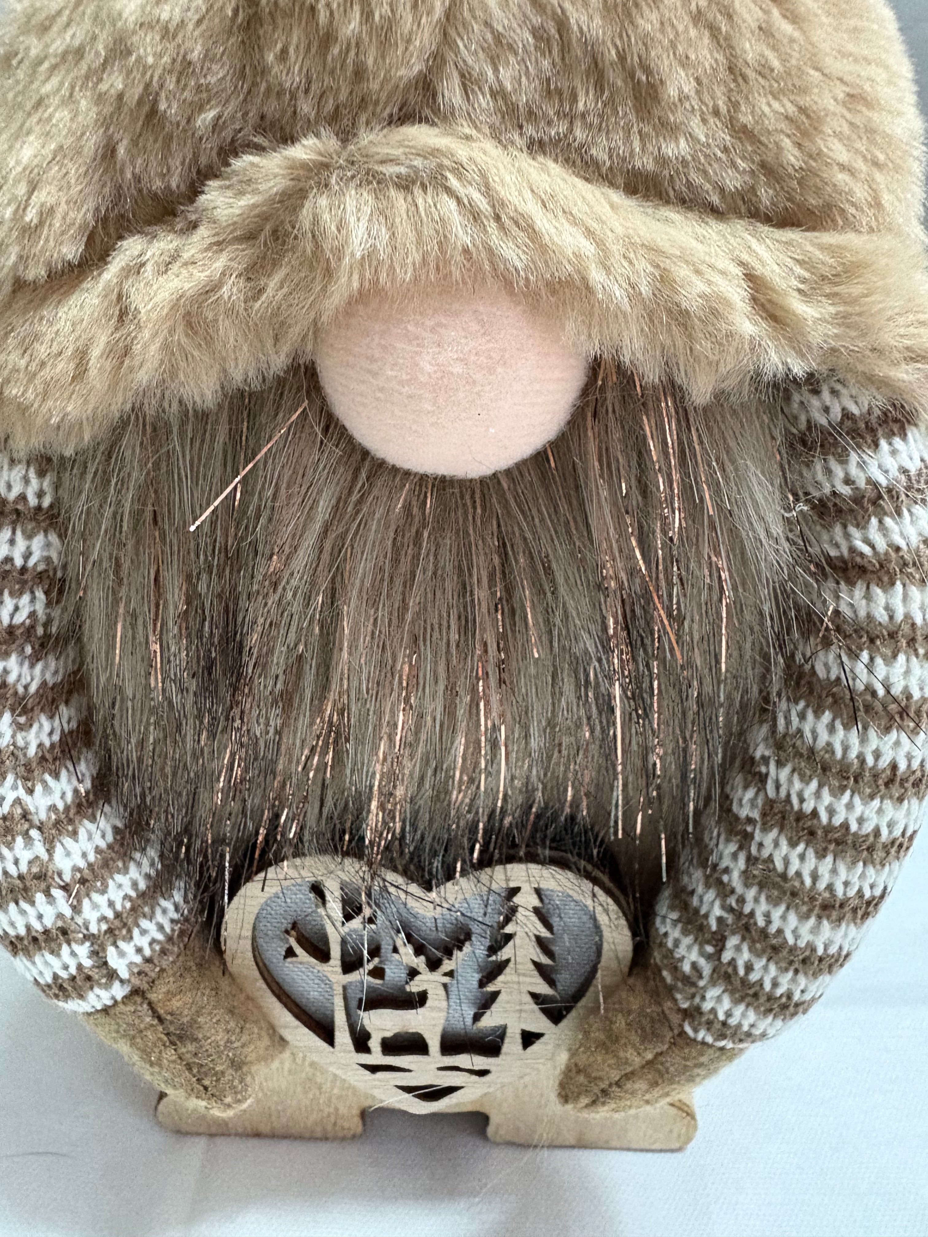 Gingerbread Light Up LED Gonk Christmas Decoration