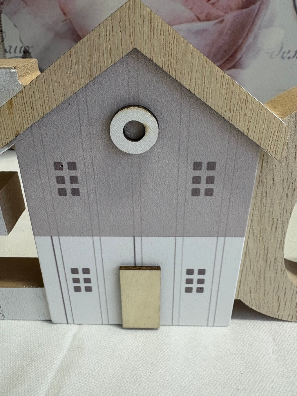 Wooden Beach Freestanding Plaque