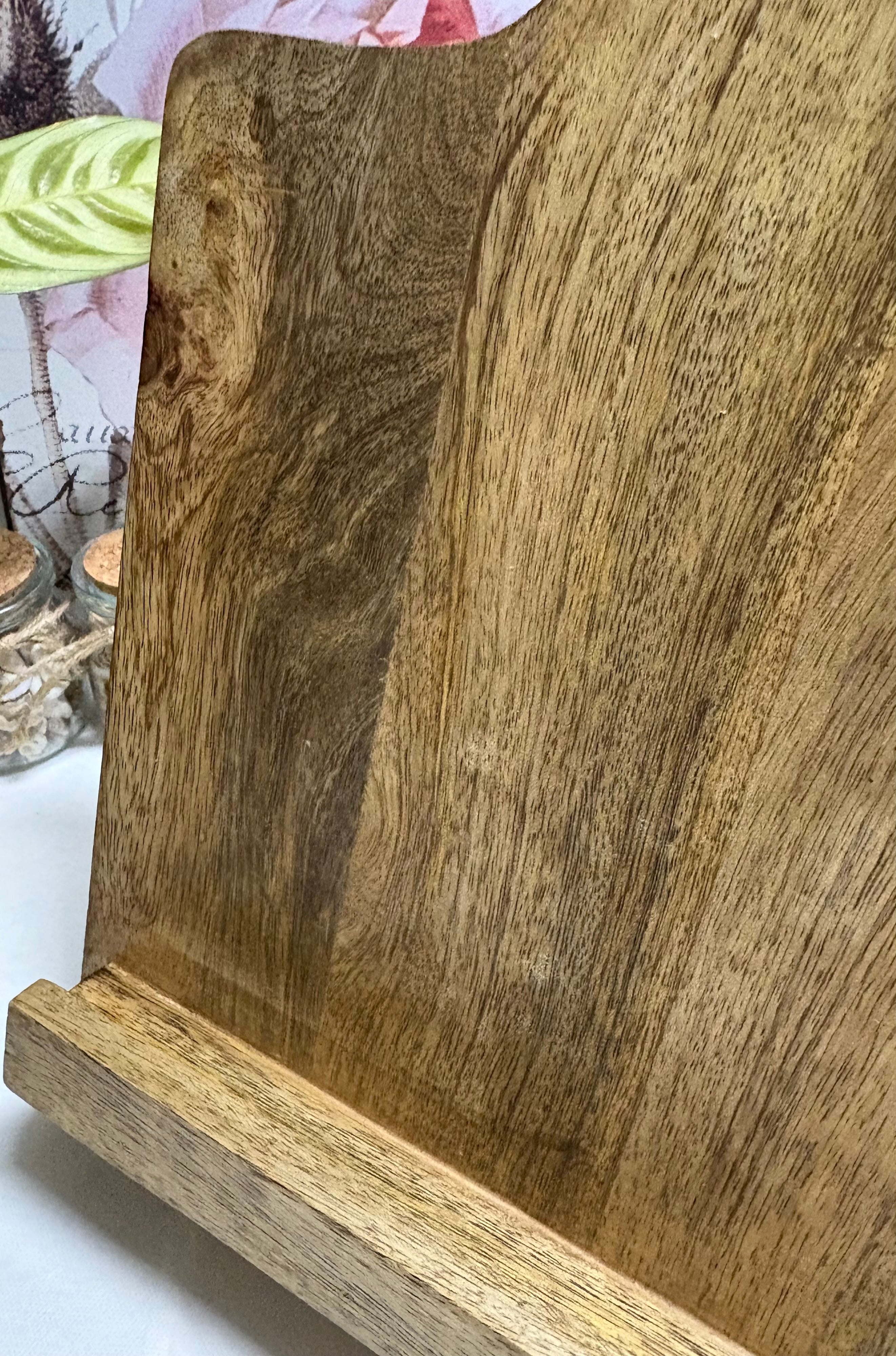 Wooden Recipe Book Holder