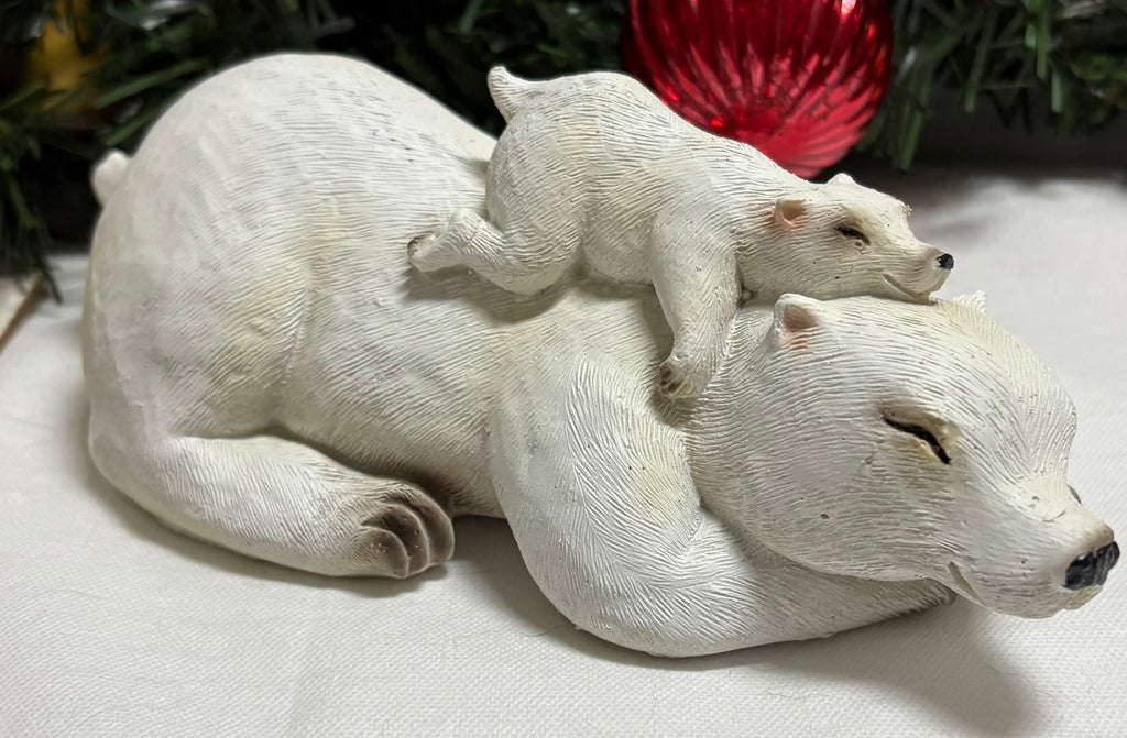 Polar Bears Naptime Ornament