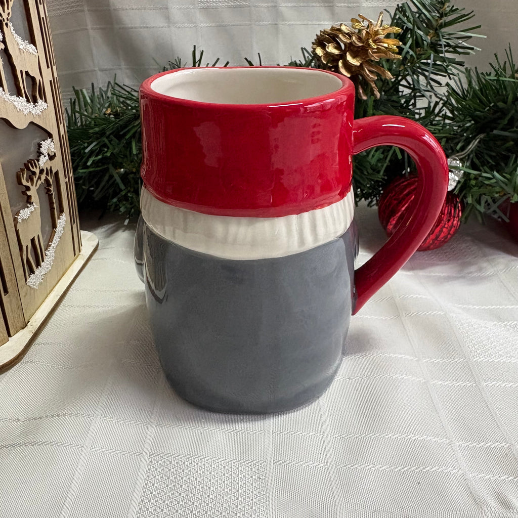 Santa Mug with Biscuit Holder