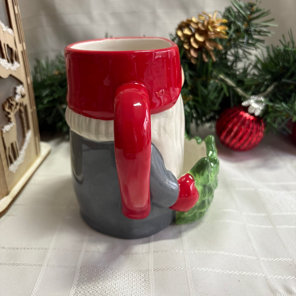 Santa Mug with Biscuit Holder