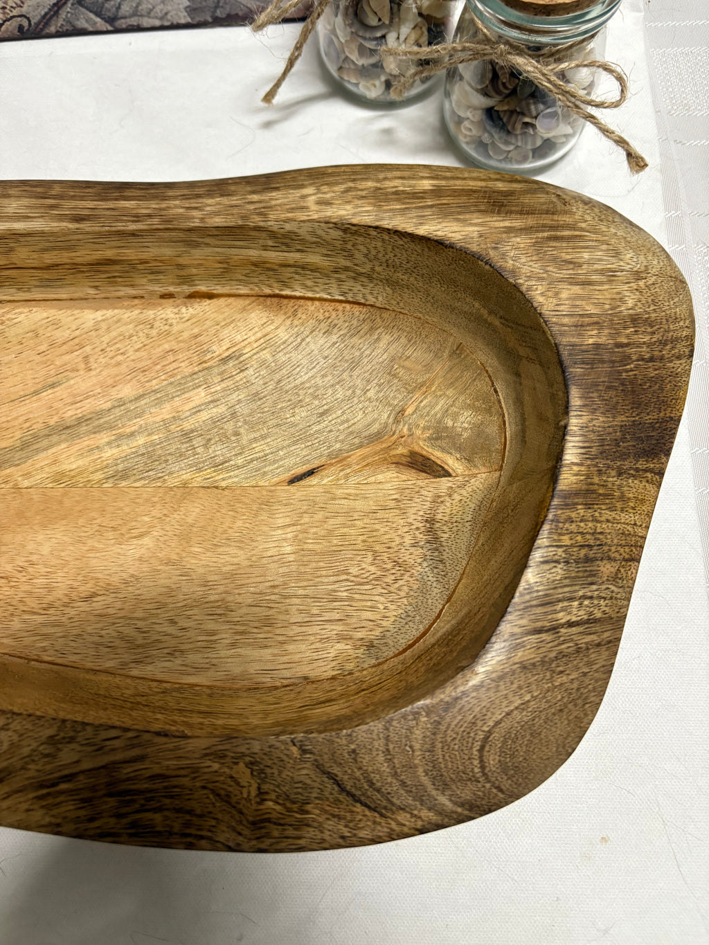 Wooden Dough Bowl 57cm