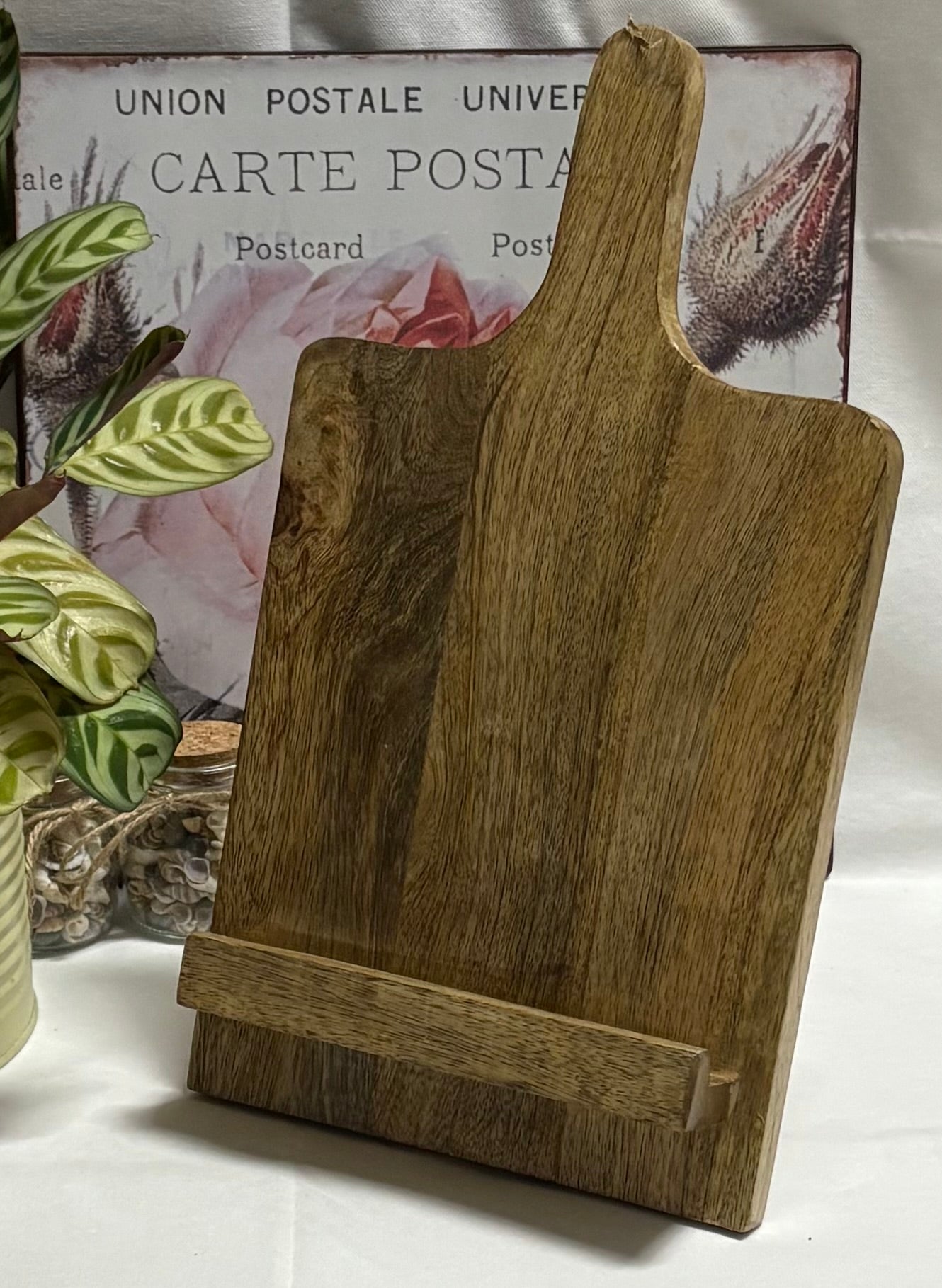 Wooden Recipe Book Holder