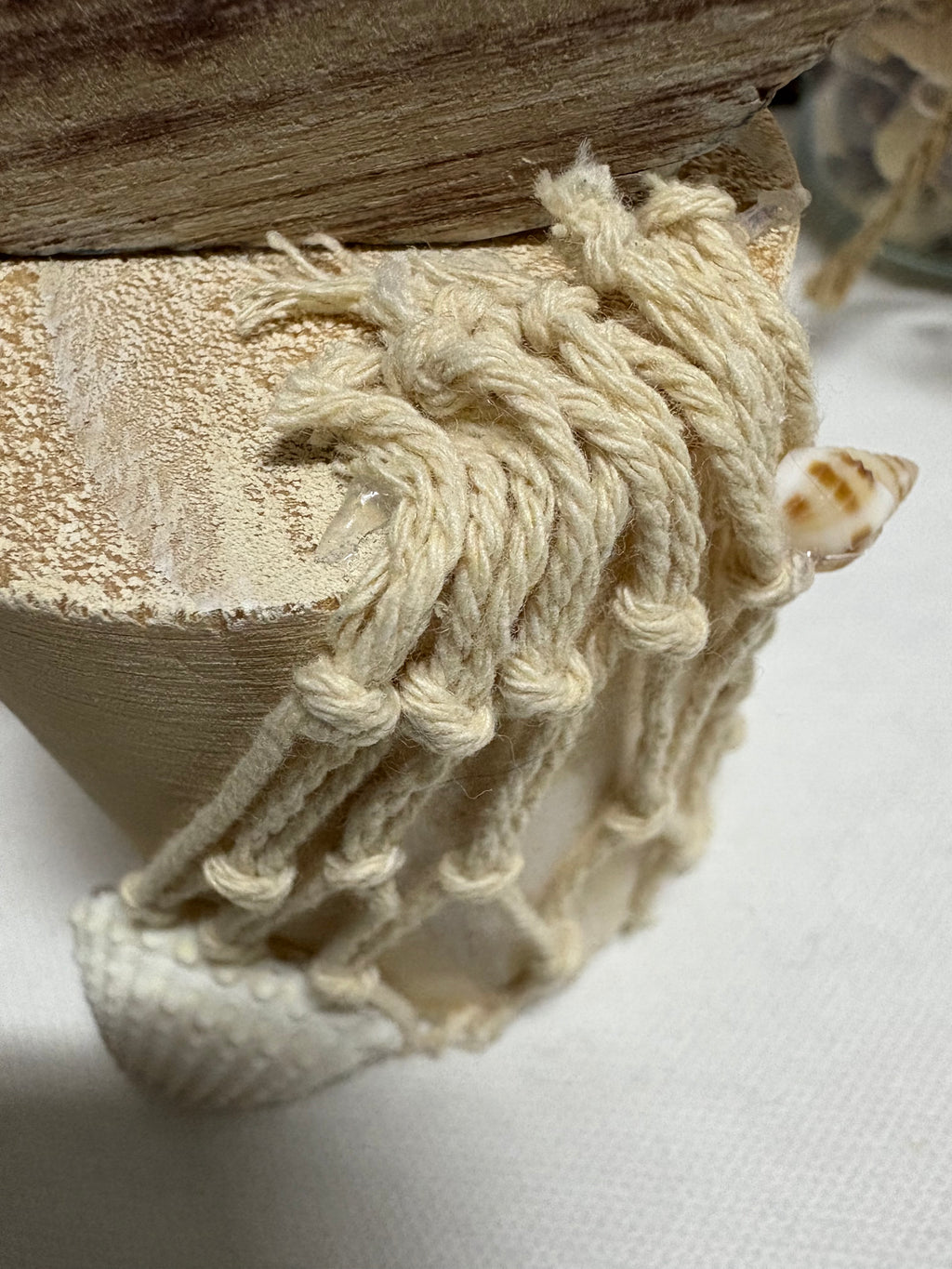 Pair of Natural Sailing Boat Ornaments