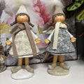 Pair of Resin Angel Ornaments