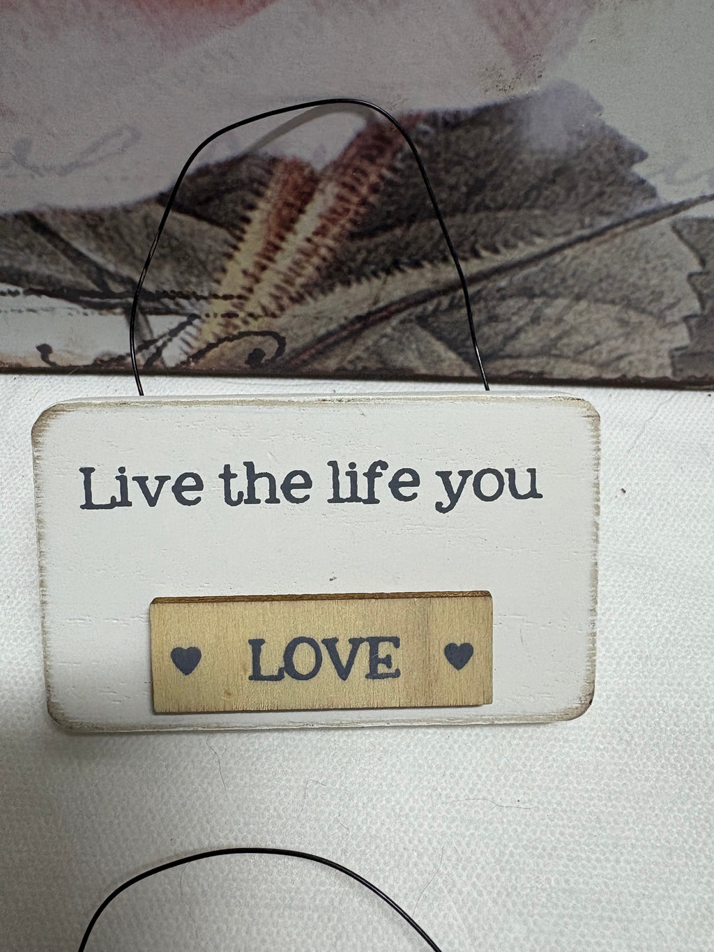 Set of 4 Mini Wooden Signs - 4 designs
