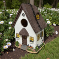 Rustic Resin Hanging Birdhouse