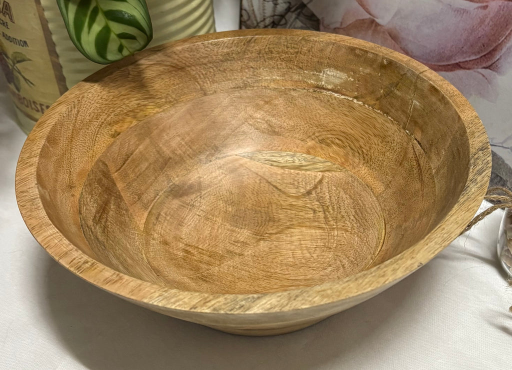 Wooden Decorative Bowl , 23cm