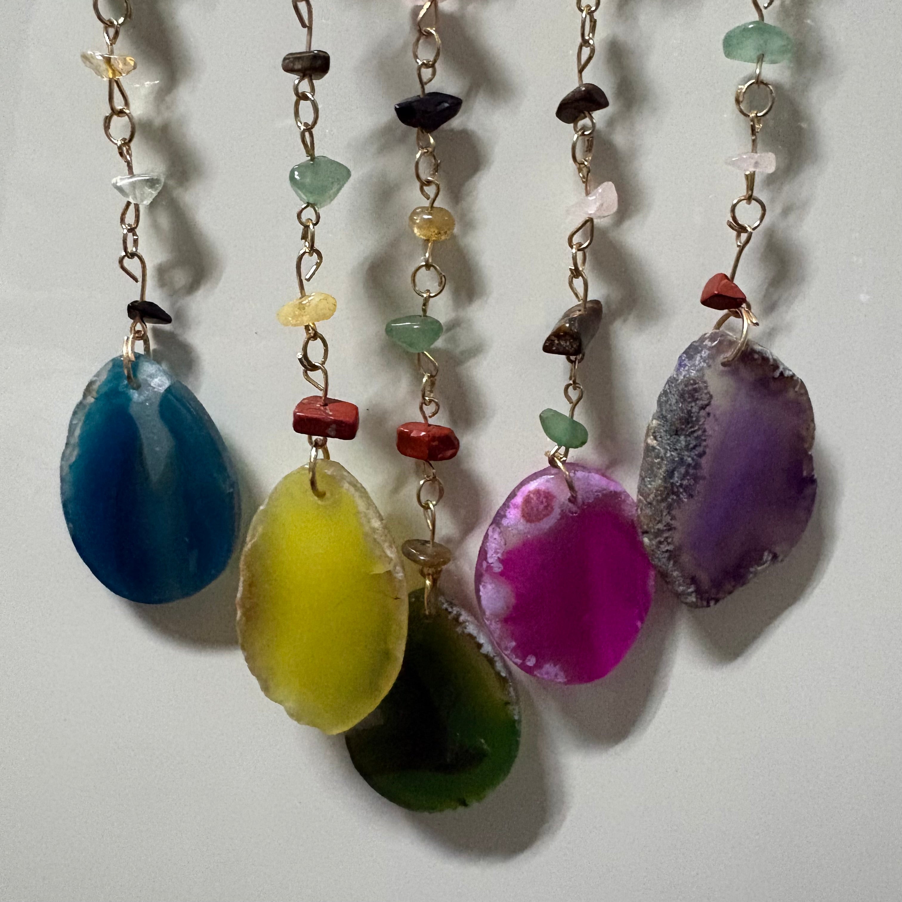 Tree of Life Crystal Wall Hanging - Spiritual Decor