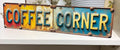 Coffee Corner Metal Sign