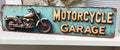 Motorcycle Garage Metal Sign