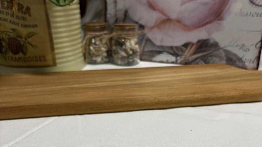Large Acacia Wood Wooden Serving Board - 58cm
