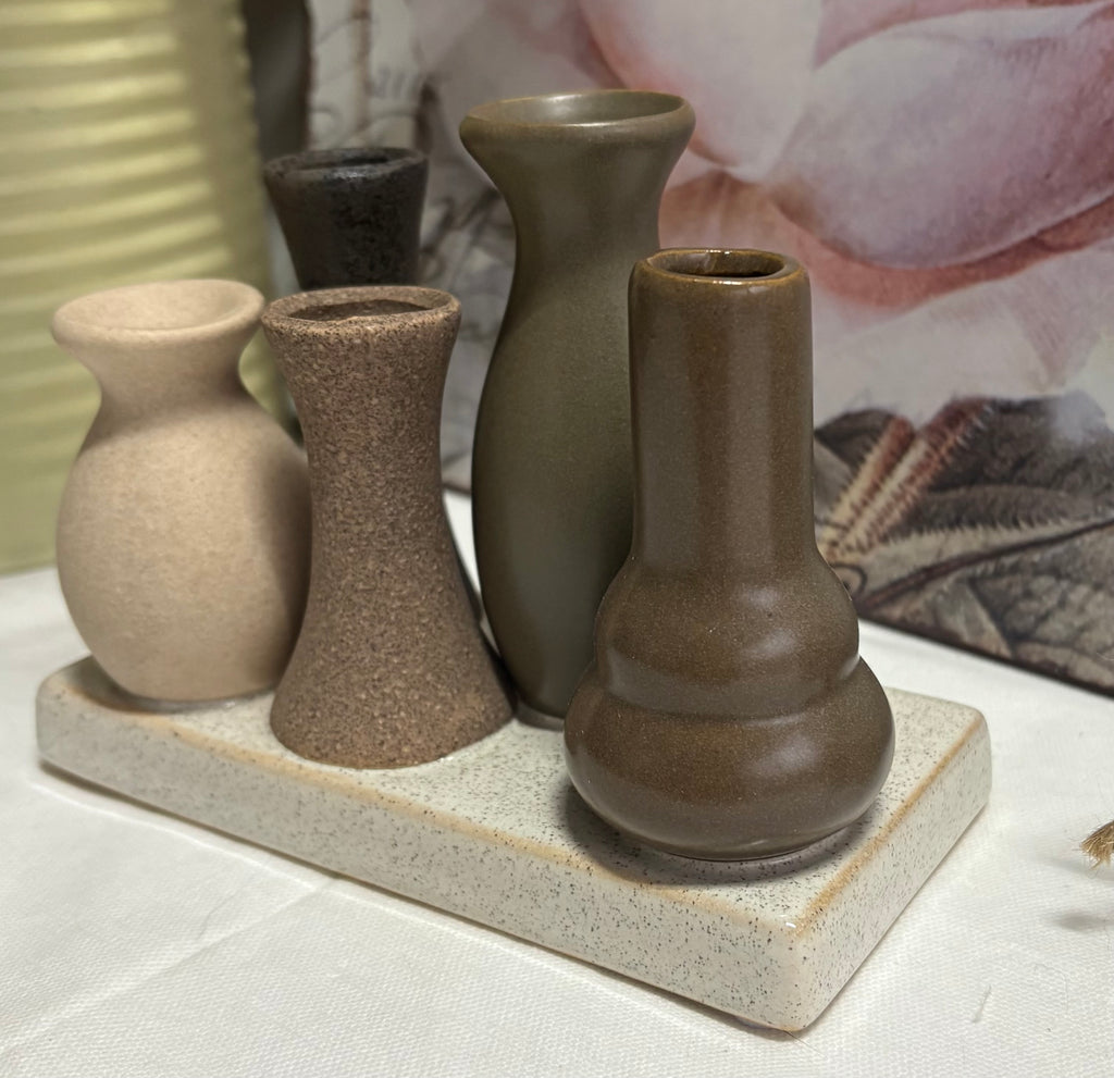 5 Mounted Vase Decoration