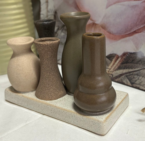 5 Mounted Vase Decoration