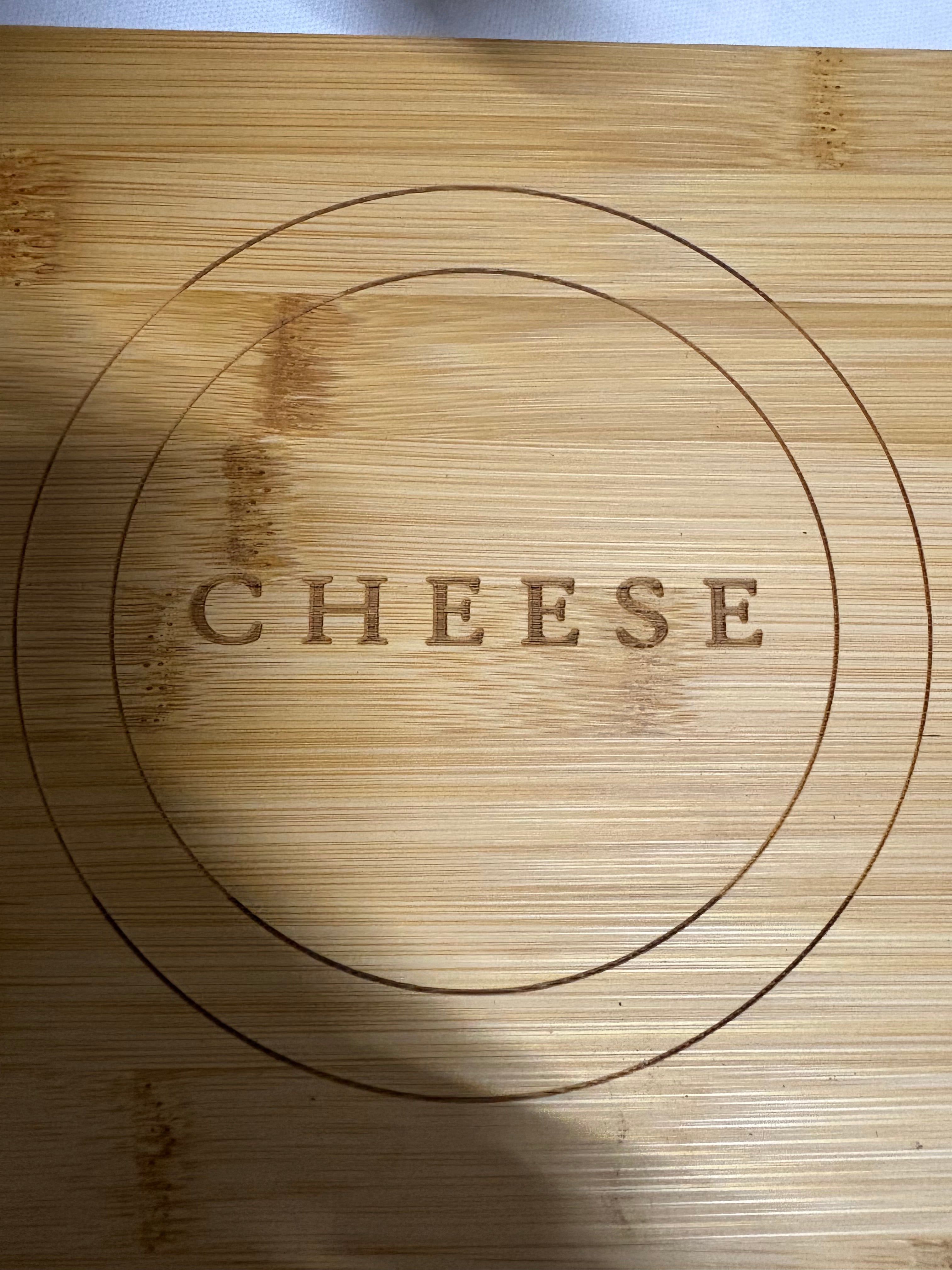 Bamboo Cheese Board Set - with Specialised Tools