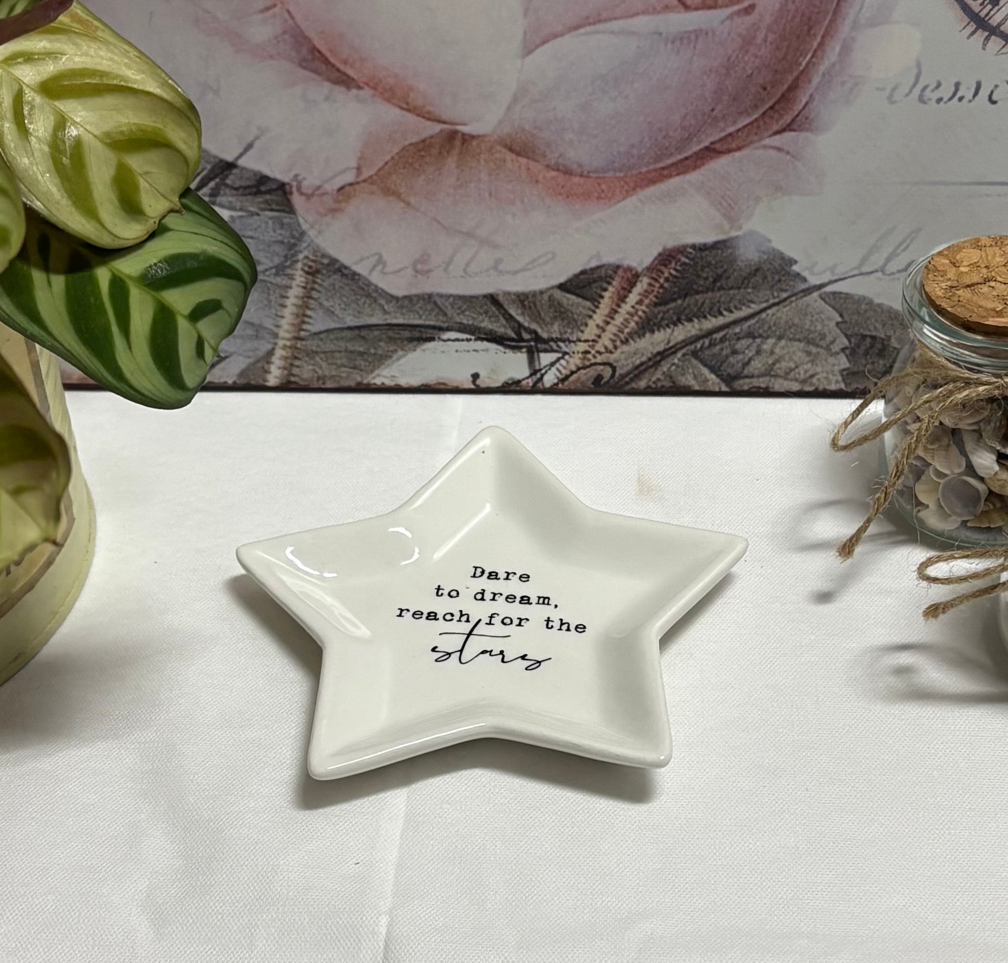 Dare to Dream Star Shaped Trinket Dish